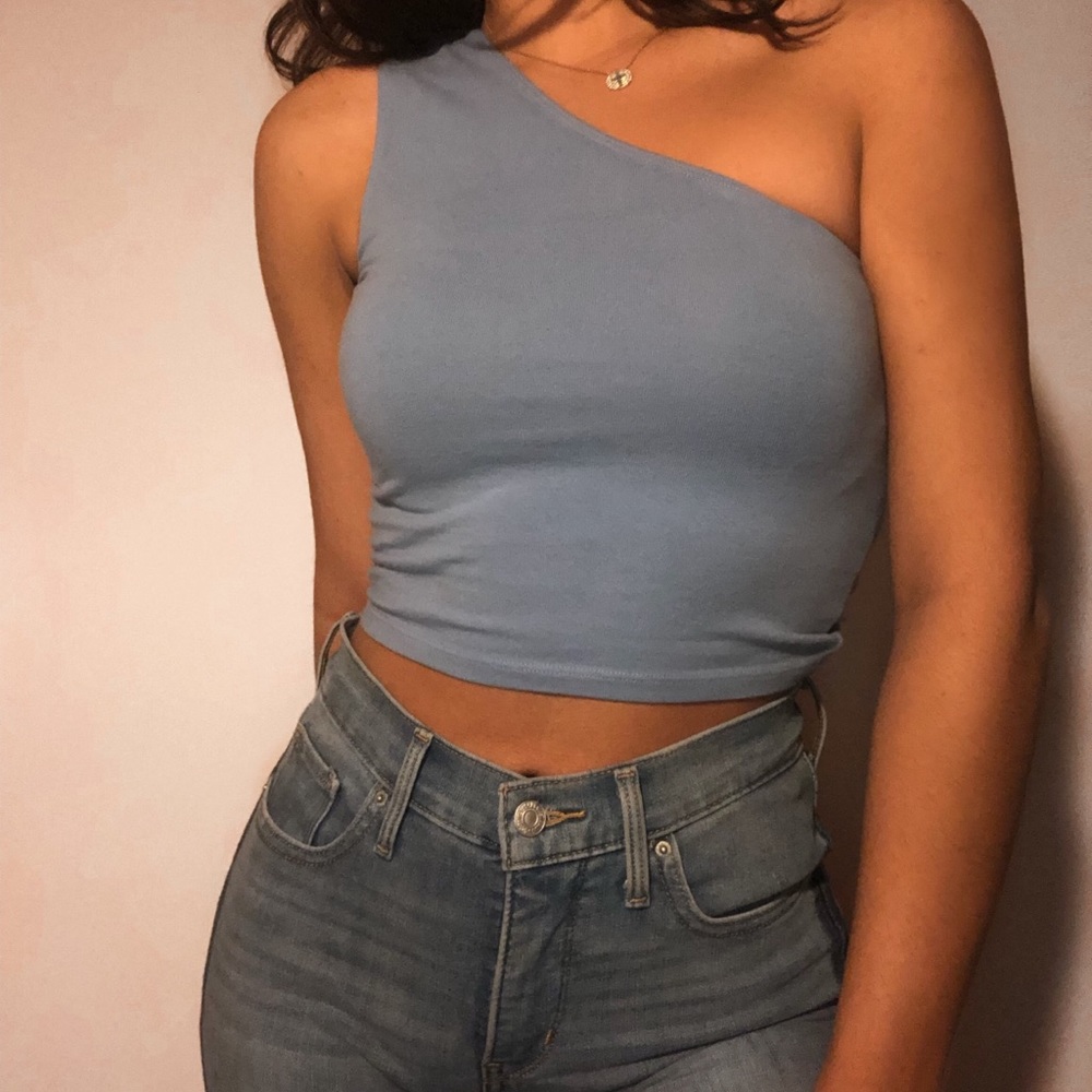 Brandy Melville One Shoulder Top